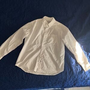 J. Crew Kids White Button Down Shirt
